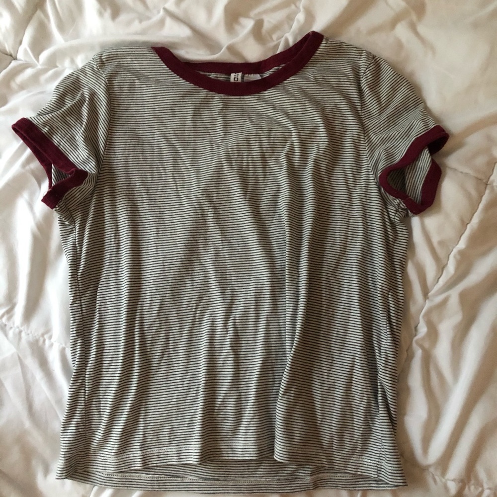 H&M cropped shirt